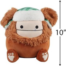 Squishmallows 10&quot; Benny The Bigfoot with Hat Winter Plush - Official Kellytoy - - £18.88 GBP