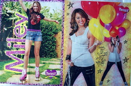 MILEY CYRUS ~ Three (3) Color POSTERS 16&quot;x22&quot; each from 2008 ~ Clippings - £5.26 GBP