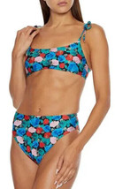 Vix Paula Hermanny Bella 2-PC Floral Gigi High Waist Bikini Swimsuit D/MNWT - £97.26 GBP