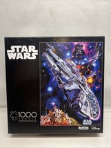 Disney (Star Wars) &quot;Millennium Falcon&quot; 1000 Piece Jigsaw Puzzle By Buffa... - $18.76