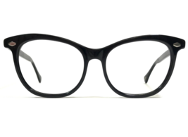 Raen Eyeglasses Frames pfieffer black Cat Eye Full Rim Oversized 52-16-145 - £36.71 GBP