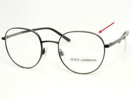 D&amp;G Dolce&amp;Gabbana DG 1304 1106 MATTE BLACK EYEGLASSES GLASSES 50-20-140m... - $87.90