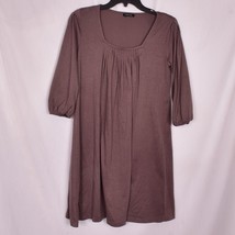 Forever Chocolate Brown Flare Mini Dress No Size Tag - £10.92 GBP