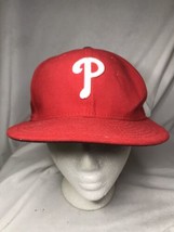 Philadelphia Phillies New Era 59fifty Size 7 Official-On Field Cap Hat MLB - £9.34 GBP