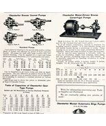 1922 N.T. Bushnell Bilge &amp; Geared Pumps Advertisement Catalogue Hardware... - $545.74 MXN
