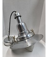 Ikea OTTAVA Aluminum Brass Pendant Light Hand Made Glass Globe 16884 Ind... - $54.69 CAD