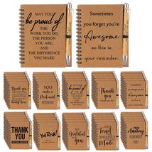 Honoson 50 pk Spiral Notebooks &amp; Pens - Employee Appreciation Gifts w/ Q... - $91.25