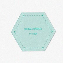 HexaQuilt Magic: BUSYFINGERS EPP 1.5&quot; Hexagon Patchwork Template - $25.69