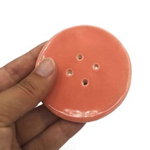 1Pc Extra Large Sewing Buttons Handmade Ceramic Round 3 inch Coat Access... - $9.99