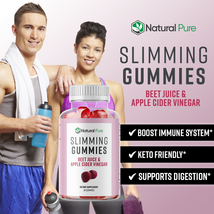 Slimming Gummies Apple Cider Vinegar Beet Juice Advanced Weight Loss - £44.74 GBP