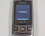 Samsung SPH-M520 Silver Slide Phone (Sprint) - £13.46 GBP