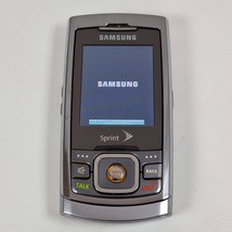 Samsung SPH-M520 Silver Slide Phone (Sprint) - £13.36 GBP