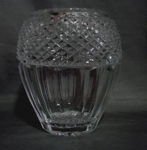  REXXFORD Crystal Glass Vase West Germany Artist Signed  Embassy Pattern - £33.04 GBP