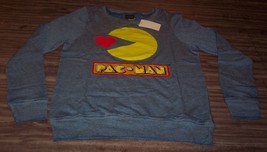 WOMEN&#39;S TEEN I LOVE PAC-MAN PACMAN Crew Sweatshirt SMALL NEW w/ TAG - £23.74 GBP