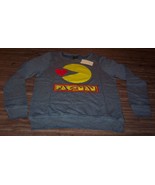 WOMEN&#39;S TEEN I LOVE PAC-MAN PACMAN Crew Sweatshirt SMALL NEW w/ TAG - £23.71 GBP