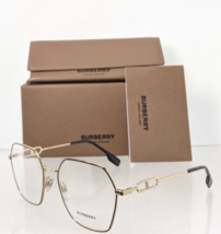 Brand New Authentic Burberry Eyeglasses BE 1361 1328 Gold 56mm Frame 1361 - £102.86 GBP