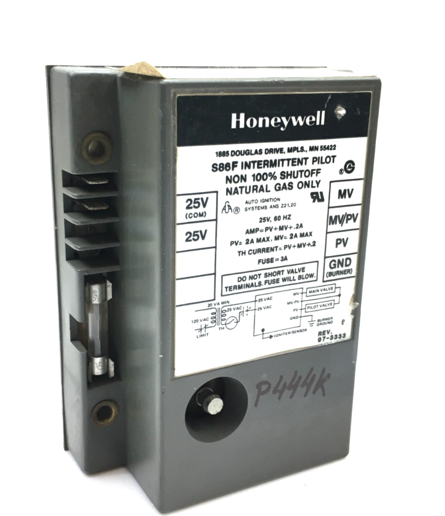 Honeywell S86F1042 Intermittent Pilot Control HQ612919HW with s fuse use... - $45.00