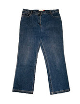Christopher &amp; Banks Womens Size 14P Medium Wash Denim Jeans - £14.15 GBP