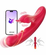 Thrusting Vibrator Dildo Sex Toys-5IN1 APP Control Women Adult Toys with... - $40.72 CAD