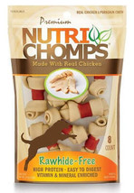 Premium Chicken Wrapped Pork Chomps - Protein-Rich Nutri Chomps for Dogs - £6.15 GBP+