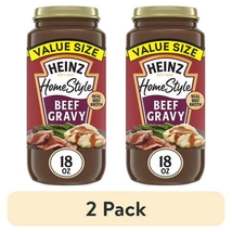 (2 Pack)  Homestyle Beef Gravy Value Size, 18 Oz Jar - $19.57