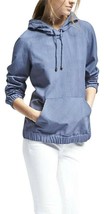 Banana Republic Luxe Brushed Twill Hoodie, size L, NWT - £47.21 GBP