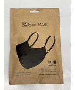 10-Pack Viaex Technologies 74423 O2 Nano Mask Mini, Black - $856.64 MXN