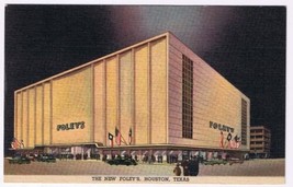 Postcard The New Foley&#39;s Houston Texas - $4.94