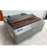 Epson LQ-590 P363A USB Impact Dot Matrix Printer w/ EU-113 Network Card  - $387.12 CAD
