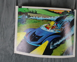 Vintage DC Poster - 1960s Batmobile - Paper Poster - $35.00