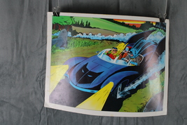 Vintage DC Poster - 1960s Batmobile - Paper Poster - £27.45 GBP