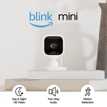 Compact indoor plug-in smart security camera - $55.00