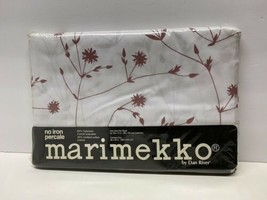Vintage Dan River Marimekko  Twin Flat Sheet Flowers - New - $39.59