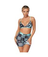 PSD Women's Pb Wrp Chck Teal Wbb Boxer Briefs, Teal, Size Large - $23.76