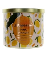 Aeropostale 14.5 oz Soy Wax Blend 3 Wick Candle - Pink Mango  - $23.95