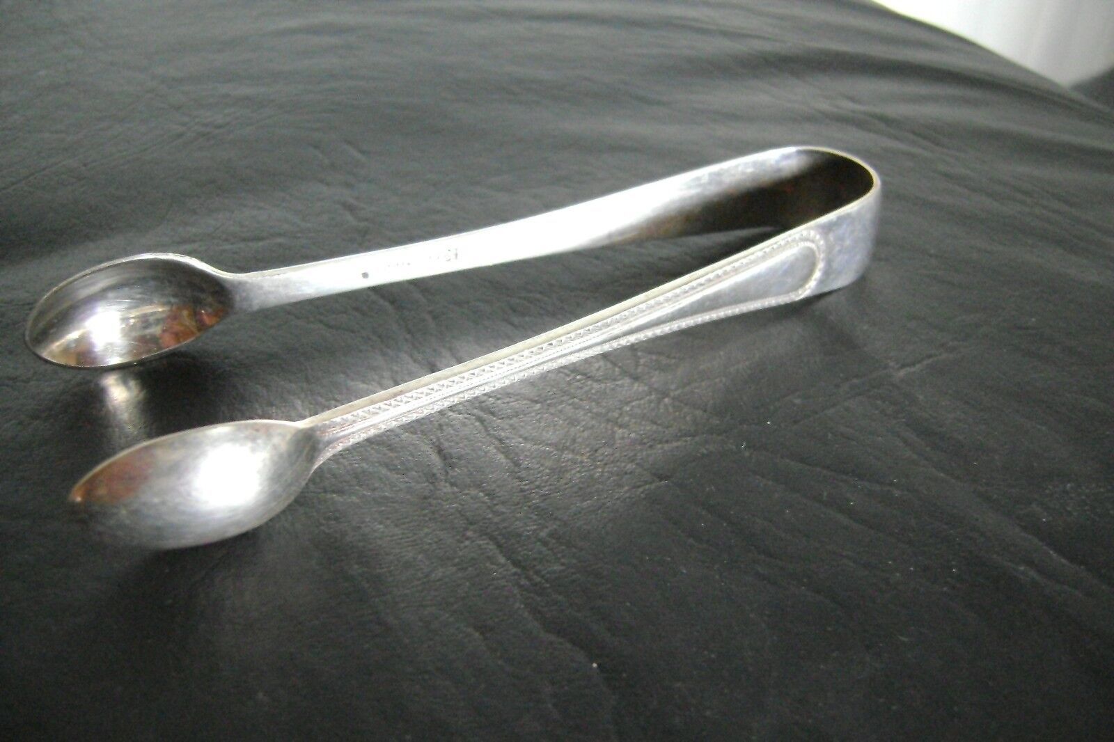 vintage sugar tong Elkington  England  silverplated - $37.86