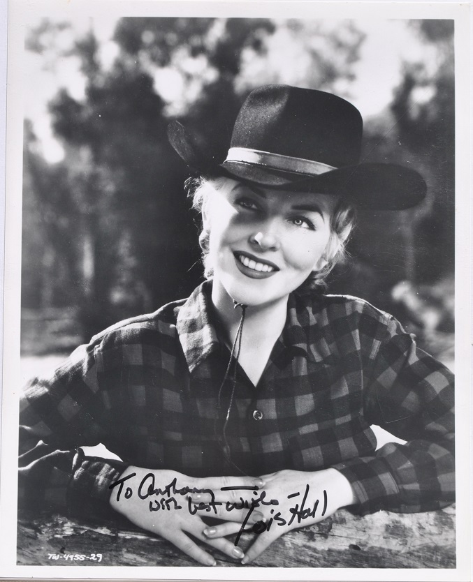 LOIS HALL SIGNED Photo - Every Girl Should Be Married, Love Happy, My Bl... - $105.00