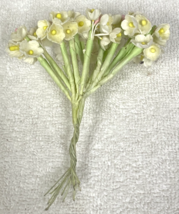 Millinery Flower Collection Forget Me Not Flower Spray 12 Flower Heads - $12.38