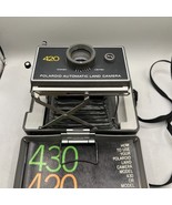 Vintage 70s Folding Polaroid 420 Automatic Land Camera with hard cover &amp;... - $564.09 MXN