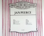 Jan Peerce (Great Voices of the Century) Jan Peerce, Tenor - $9.75