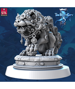 3D Printed STL Miniatures Shrieking Wolf Core Characters The Frost City ... - €29,64 EUR+