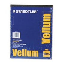 STAEDTLER Mars Vellum Paper, 16-lb., Rag, Letter, Translucent, 50 Sheets... - $101.99