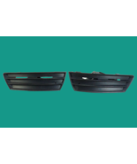 09-2012 vw cc front right left lower bumper grille grill cover pair 2 le... - $1,934.55 MXN