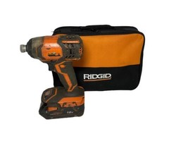 Ridgid Impact 18V Driver &amp; Hyper LI Lithium Ion Battery &amp; Case Works READ 4 Cond - £33.62 GBP