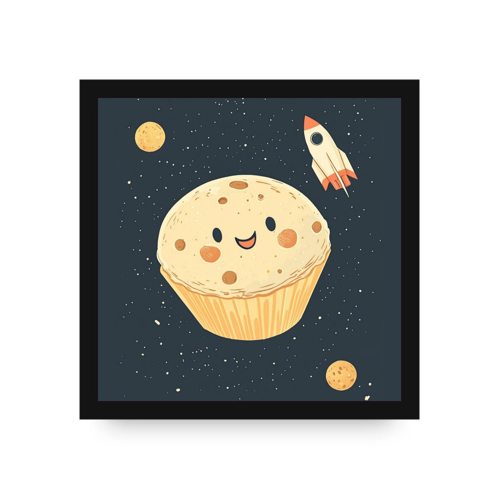 Muffin the Moon Canvas by Dancing Littles Jungle - $35.99+