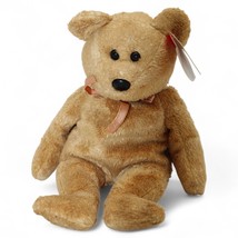 TY Beanie Baby Cashew The Bear 2000 Collectible Plush Toy W/ Tag Brown &amp;... - $13.66 CAD