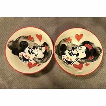 Mickey &amp; Minnie Bowl 6&quot; Set (2) - £12.57 GBP