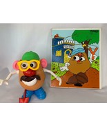 Vintage 1985 Mr. Potato Head w/accessories and Spike Playskool wooden pu... - $27.41 CAD