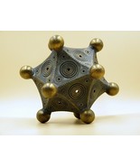 Custom made resin replica of Roman icosahedron. Natural size. Decoration - $48.51