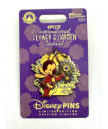 Disney Parks Epcot Flower &amp; and Garden Festival Spike The Bee AP Pin Pas... - $27.22